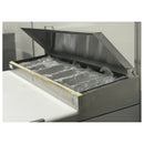 EFI 44" Refrigerated Pizza Prep Table with Two Drawers CPDW2-44VC