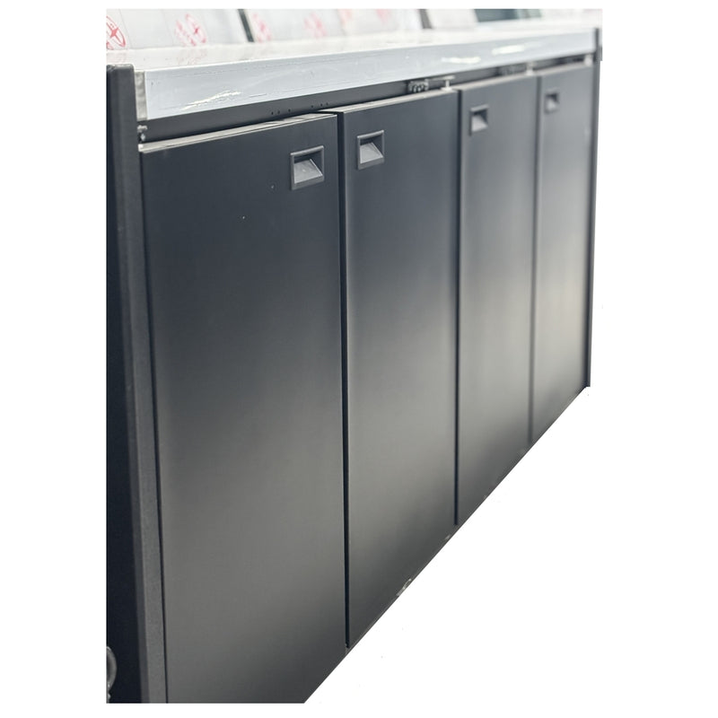 78'' Alaska-Line Square Deli and Meat Display Cooler with Storage HIT-817