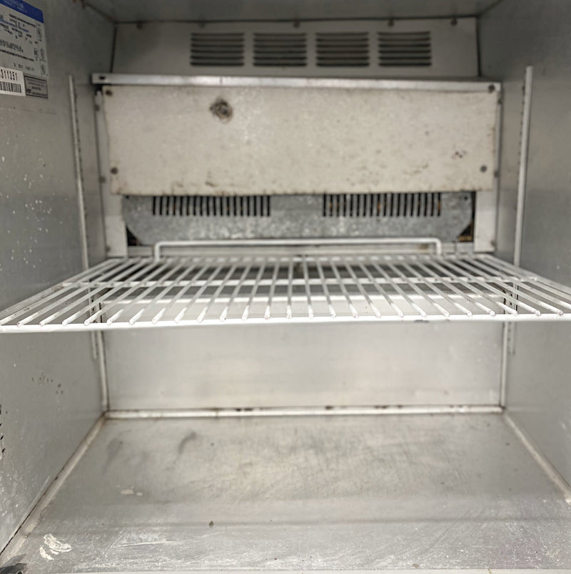 Beverage Air Single Glass Door Under Counter Freezer Used FOR01194