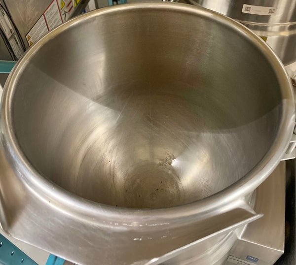 Crown 12-Gallon Manual Tilting Steam Kettle Used FOR01819
