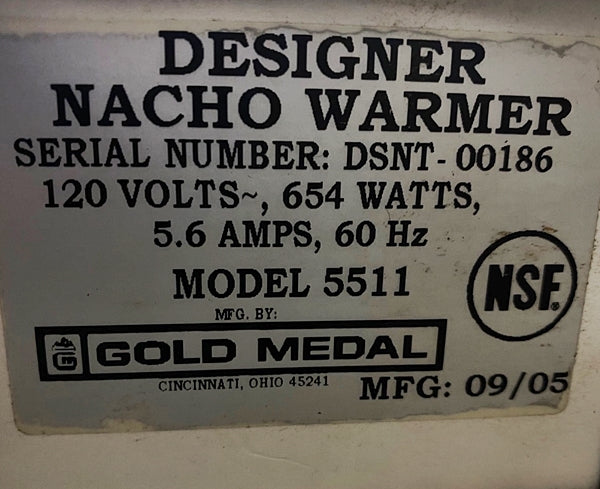 Countertop Heated Nacho Warmer Used FOR01438