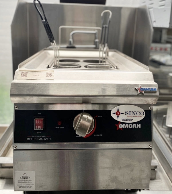 USED Omcan Single Tank Pasta Cooker 9L Capacity, FOR01619