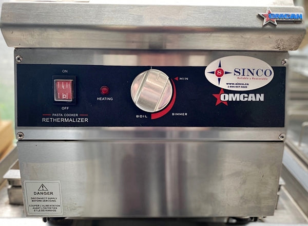 USED Omcan Single Tank Pasta Cooker 9L Capacity, FOR01619