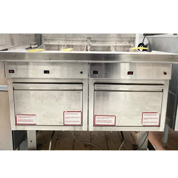 FryMaster High Volume 8 Burner Donut Fryer Used FOR00293