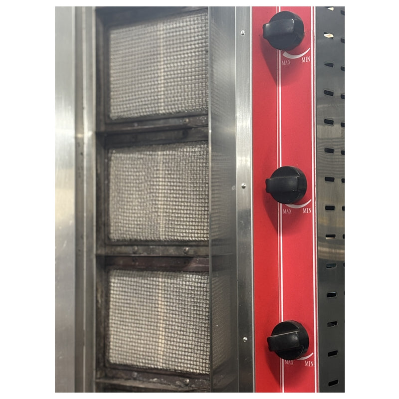 CHEF Shawarma Machine 5 Burner Used FOR02292