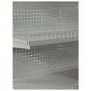 White Single Sided Gondola Supermarket Shelving HS-WA