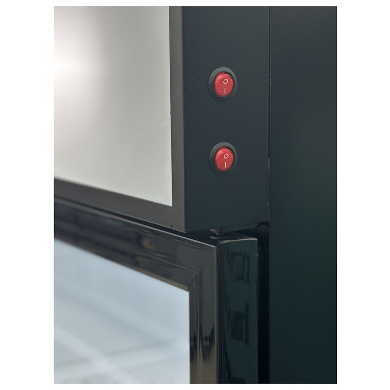 78"  Kool-It Triple Glass Door Display - 75 Cu. Ft. KGM-75