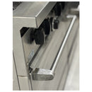 SunFire X Series 60" Natural Gas Range w/ 2 Ovens & 10 Open Burners Used FOR02317