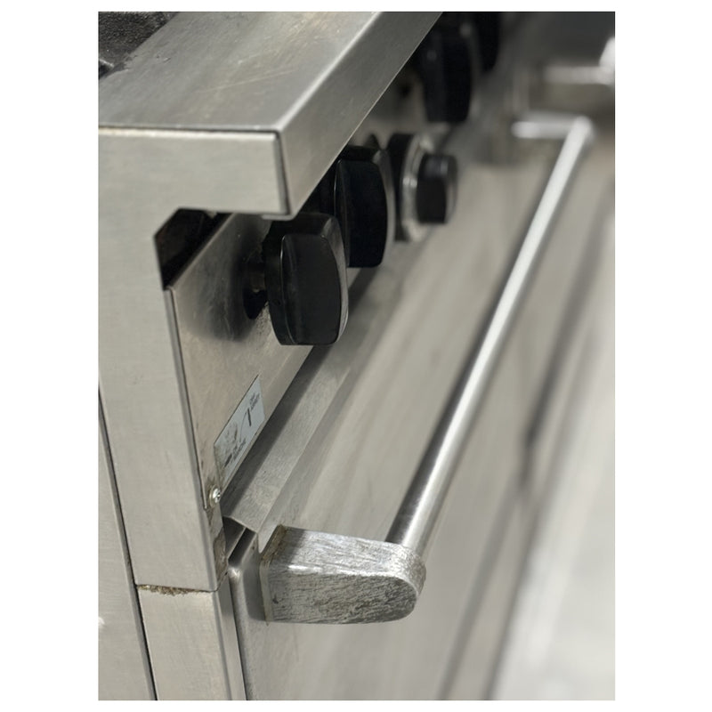 SunFire X Series 60" Natural Gas Range w/ 2 Ovens & 10 Open Burners Used FOR02317