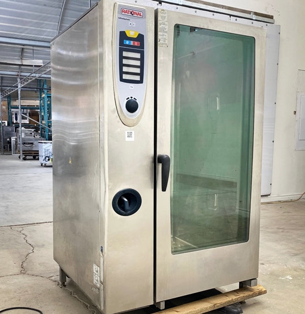 Rational Self Cooking Centre Chamber Combi Oven Gas Used FOR01930
