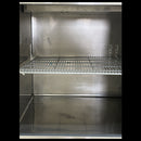 92" CHEF Three Solid Door Pizza Prep Table Used FOR02315