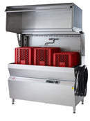 Jeros Industrial Car Wash Style System for Pot, Utensil, Bakery Tray & Milk Jar Dishwasher 9130