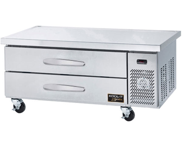60" Kool-It Signature Two Door Refrigerated Chef Base KCB-60-2M