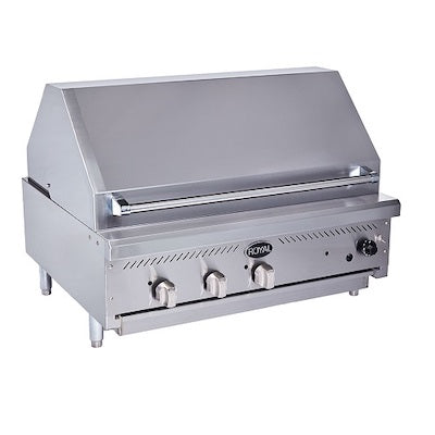 Royal Range 36'' Commercial Countertop Charbroiler  RIBT-36