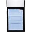 CHEF 16'' Countertop Glass Door Mini Beverage Display Cooler 40L Capacity, SC40B