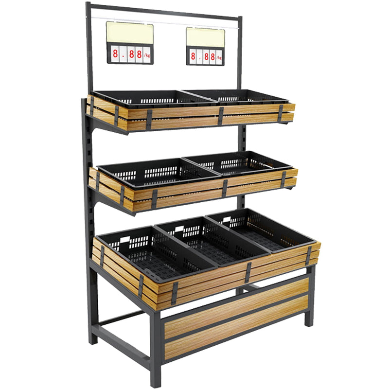 54'' Fruit & Vegetable Single Side Rack HBR-3002