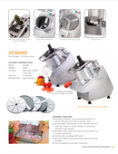 CHEF Heavy Duty Vegetable Processor Machine CHF-004