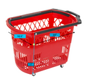 Shopping Basket 58L with 4 Wheels ZC-12