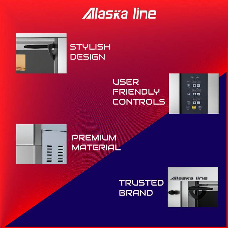 Alaska-Line Electric Bakery Three Deck Oven HIT-442