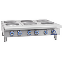 Imperial Range 36" Electric 6 Burner Hot Plate IHPA-6-36-E