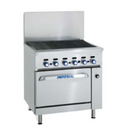 Imperial 48" Gas Restaurant Range with 48" Full Charbroiler, (1) Standard Oven, (1) Cabinet Base IR-48BR-XB-126