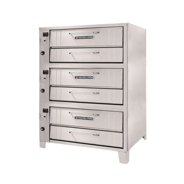 Bakers Pride Superdeck Series Triple Stack Natural Gas Pizza Oven 253