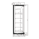 122.8” Alaska Line Four Glass Door Cooler Remote HIT-1508C