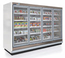 EuroCold 123" Four Door Glass Door Freezer Remote GDF-MERIC-4