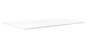 Custom Sized Cutting Board Poly Top 18''x84'' , 3/4'' (19mm) Thickness White CT-19W