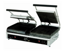 Star 20" Double Sandwich Grill with Grooved Cast Iron Plates Used FOR02507