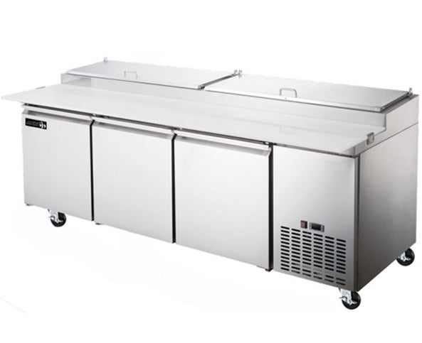 92'' EFI Refrigerated Pizza Prep Table CPDR3-93CC