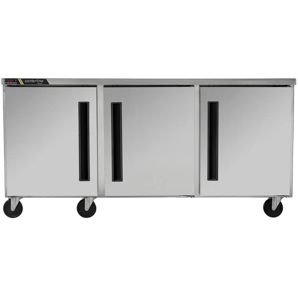 Traulsen Centerline Triple Door 72" Freezer Work Table - Various Configurations  CLUC-72F
