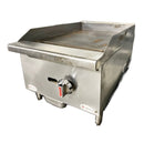 16" Stainless Steel Medium Duty Gas Griddle, 30,000 BTU Used FOR02024