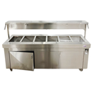 90" Steam / Buffet Table 6 Pan Electric Used FOR02350