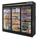 EuroCold Supermarket Cooler & Freezer, Remote or Self Contain - From 3 Door To 10 Door Options