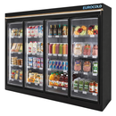 EuroCold Supermarket Cooler & Freezer, Remote or Self Contain - From 3 Door To 10 Door Options