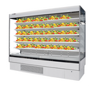 CHEF 101" Open-Air Produce Cooler Display Merchandiser – 52.9 Cu. Ft. Capacity – SMART-250V
