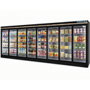 EuroCold Supermarket Cooler & Freezer, Remote or Self Contain - From 3 Door To 10 Door Options