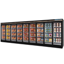 EuroCold Supermarket Cooler & Freezer, Remote or Self Contain - From 3 Door To 10 Door Options