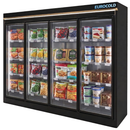 EuroCold Supermarket Cooler & Freezer, Remote or Self Contain - From 3 Door To 10 Door Options
