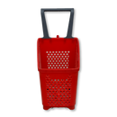 Rolling Shopping Basket with 4 Wheels & Handle YD-052