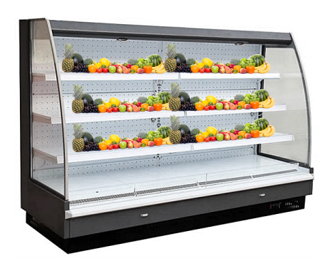 102" CHEF Open Air Cooler 65.3 Cu.Ft Capacity, SEMI-250MLP