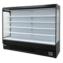 Alaska-Line 101'' Open Air Merchandise Floor Display Cooler w/ Curtain Remote or Self Contain HIT-22