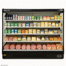 Alaska-Line 101'' Open Air Merchandise Floor Display Cooler w/ Curtain Remote or Self Contain HIT-22