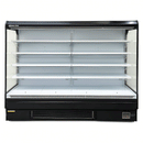 Alaska-Line 101'' Open Air Merchandise Floor Display Cooler w/ Curtain Remote or Self Contain HIT-22