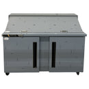 60" Centerline by Traulsen Mega Top Solid Doors Sandwich/Salad Prep Table CLPT-6024-SD-LR