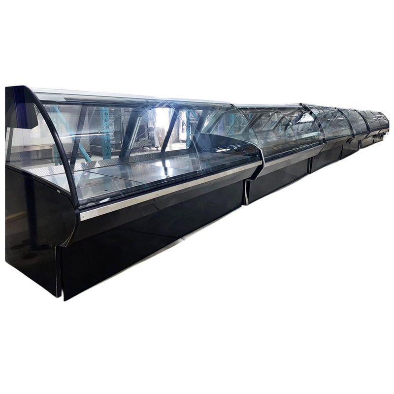 Hussman 40 Ft. Meat/Deli Display Cooler Used FOR01935