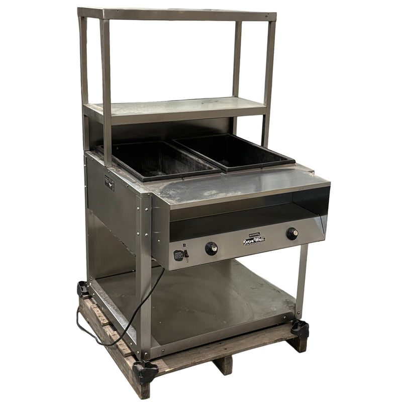 Vollrath 2 Pan Electric Hot Food Table Used FOR02173