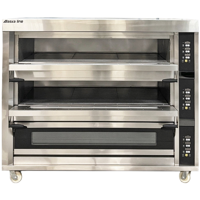 Alaska-Line Electric Bakery Three Deck Oven HIT-442