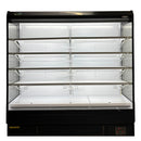 Alaska-Line 76'' Open Air Merchandise Display Cooler w/ Curtain 31.7 Cu.Ft. HIT-23